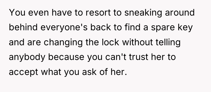 You even have to resort to sneaking around behind everyone's...