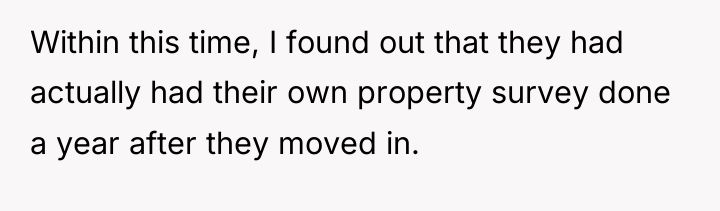 Within this time, I found out that they had actually...