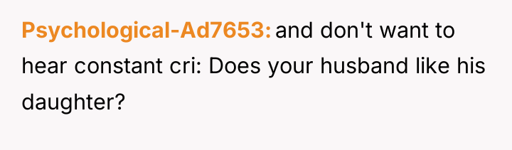 Psychological-Ad7653 and don't want to hear constant cri: Does your...