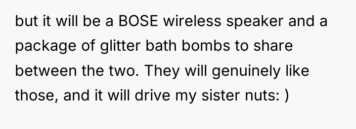 but it will be a BOSE wireless speaker and a...