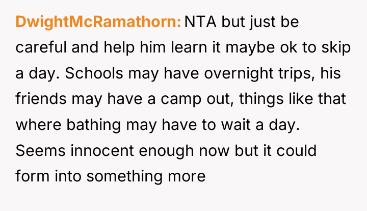 DwightMcRamathorn NTA but just be careful and help him learn...