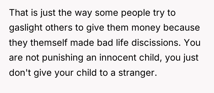 That is just the way some people try to gaslight...