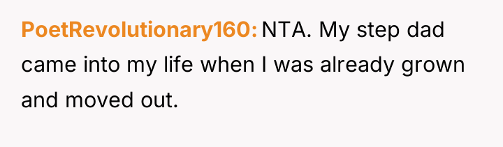 PoetRevolutionary160 NTA. My step dad came into my life when...