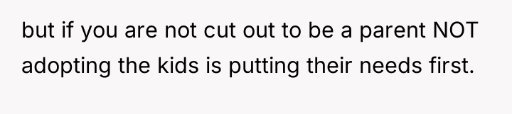 but if you are not cut out to be a...