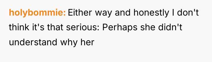 holybommie Either way and honestly I don't think it's that...