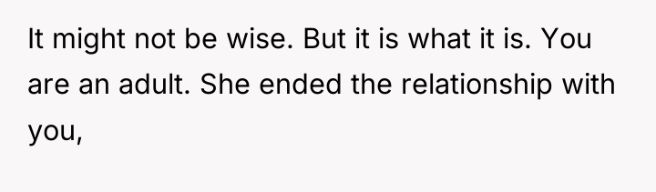 It might not be wise. But it is what it...