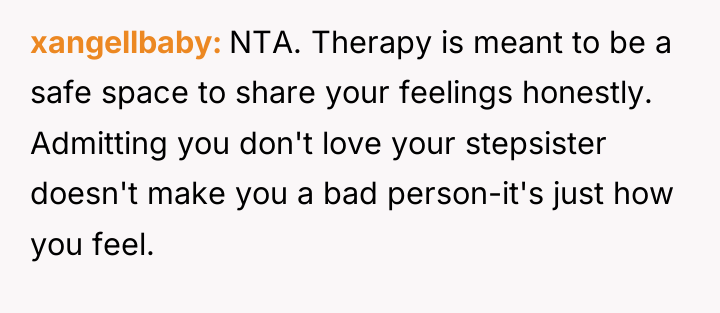 xangellbaby NTA. Therapy is meant to be a safe space...