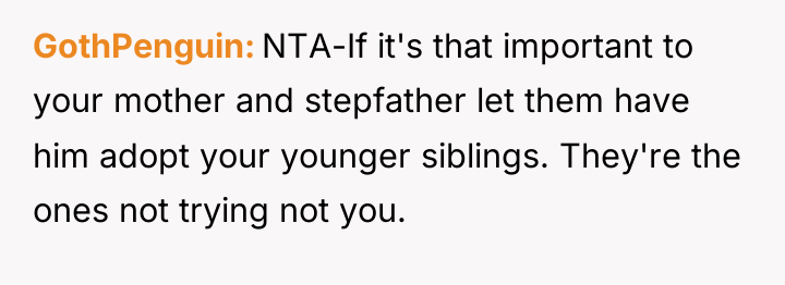 GothPenguin NTA-If it's that important to your mother and stepfather...