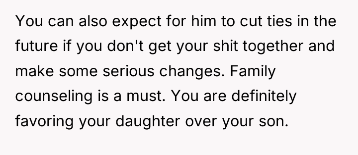 You can also expect for him to cut ties in...