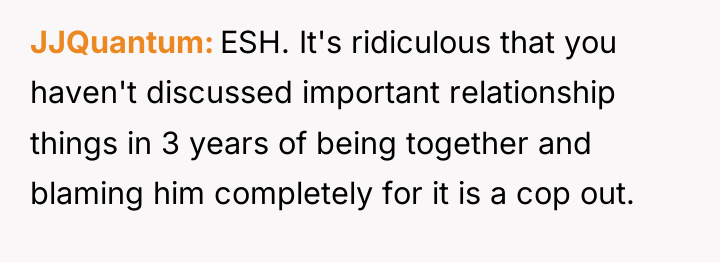 JJQuantum ESH. It's ridiculous that you haven't discussed important relationship...