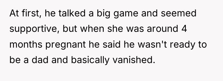 At first, he talked a big game and seemed supportive,...