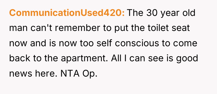 CommunicationUsed420 The 30 year old man can't remember to put...