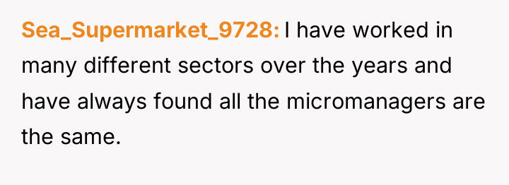 Sea_Supermarket_9728 I have worked in many different sectors over the...