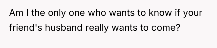 Am I the only one who wants to know if...