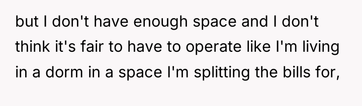 but I don't have enough space and I don't think...