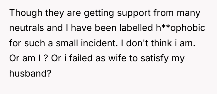 Though they are getting support from many neutrals and I...