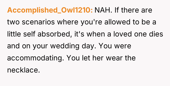 Accomplished_Owl1210 NAH. If there are two scenarios where you're allowed...