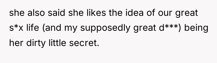 she also said she likes the idea of our great...