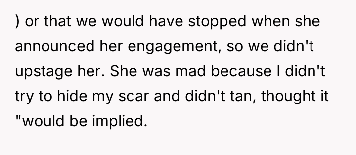 ) or that we would have stopped when she announced...