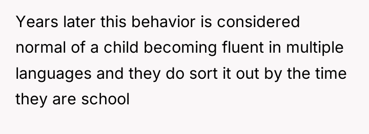 Years later this behavior is considered normal of a child...