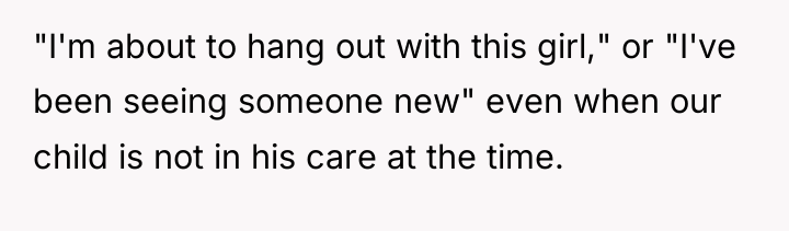 "I'm about to hang out with this girl," or "I've...