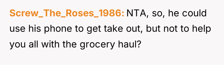 Screw_The_Roses_1986 NTA, so, he could use his phone to get...