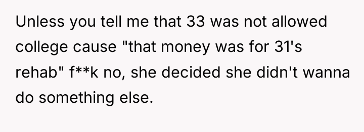 Unless you tell me that 33 was not allowed college...