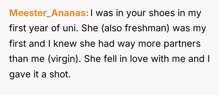 Meester_Ananas I was in your shoes in my first year...