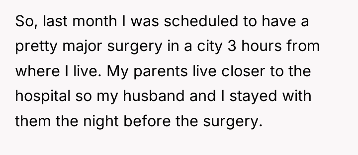So, last month I was scheduled to have a pretty...