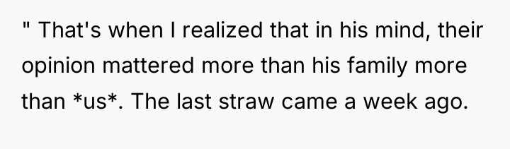 " That's when I realized that in his mind, their...