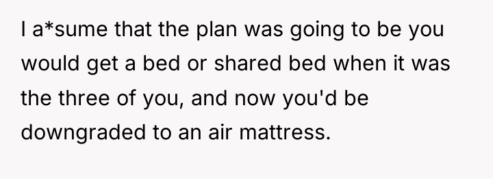 I a*sume that the plan was going to be you...