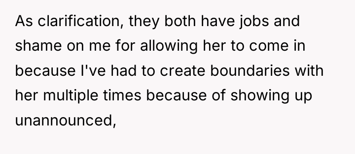 As clarification, they both have jobs and shame on me...