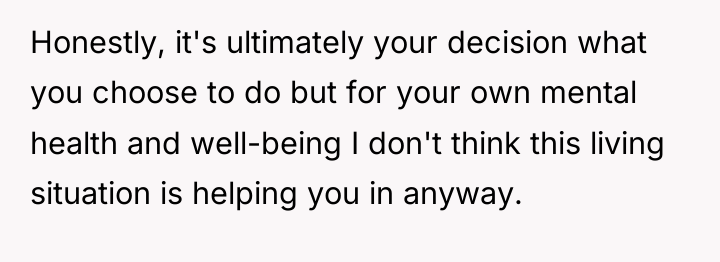 Honestly, it's ultimately your decision what you choose to do...