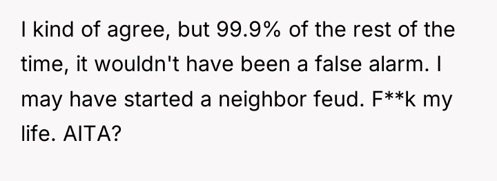 I kind of agree, but 99.9% of the rest of...