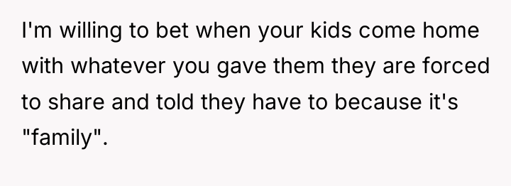 I'm willing to bet when your kids come home with...