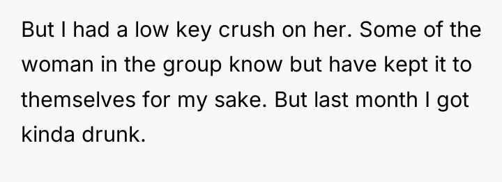 But I had a low key crush on her. Some...