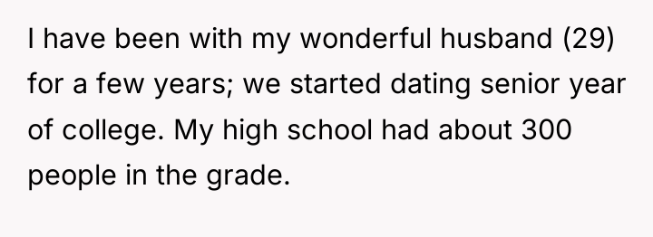 I have been with my wonderful husband (29) for a...