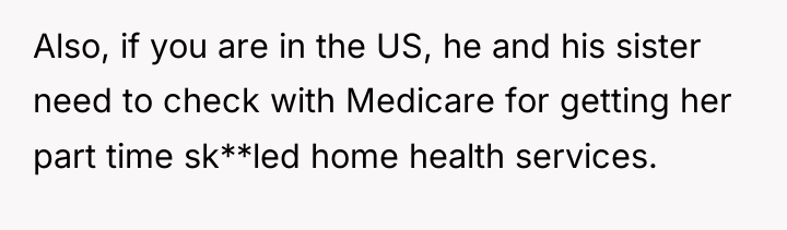 Also, if you are in the US, he and his...