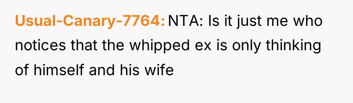 Usual-Canary-7764 NTA: Is it just me who notices that the...