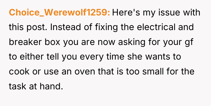 Choice_Werewolf1259 Here's my issue with this post. Instead of fixing...