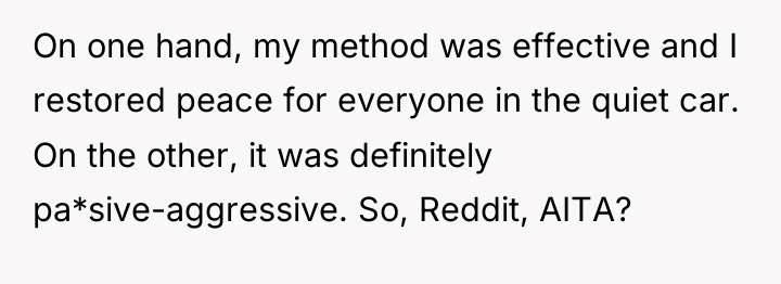 On one hand, my method was effective and I restored...