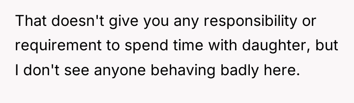 That doesn't give you any responsibility or requirement to spend...