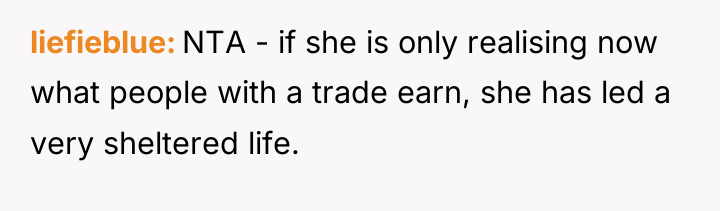 liefieblue NTA - if she is only realising now what...