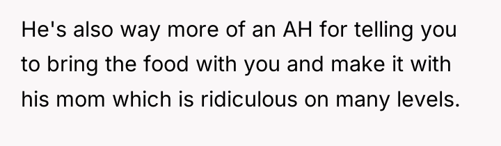 He's also way more of an AH for telling you...
