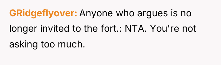 GRidgeflyover Anyone who argues is no longer invited to the...