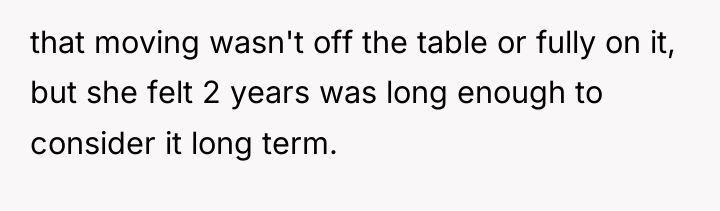 that moving wasn't off the table or fully on it,...