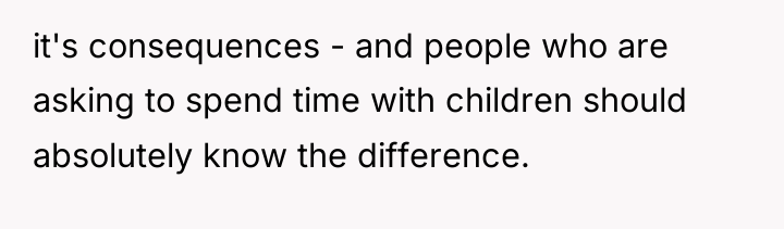 it's consequences - and people who are asking to spend...