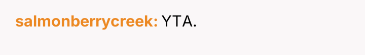 salmonberrycreek YTA.