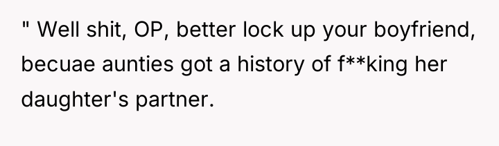 " Well shit, OP, better lock up your boyfriend, becuae...