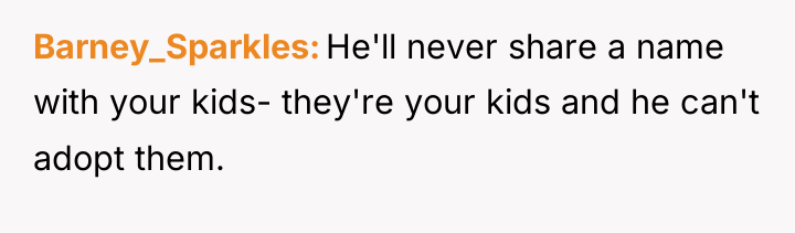 Barney_Sparkles He'll never share a name with your kids- they're...